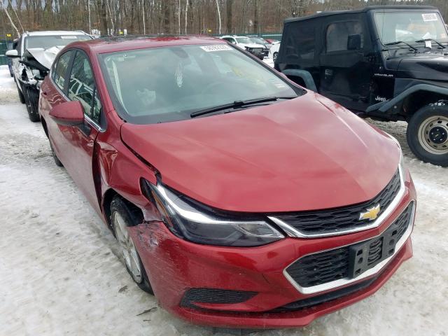 CHEVROLET CRUZE LT 2017 3g1be6sm0hs585382