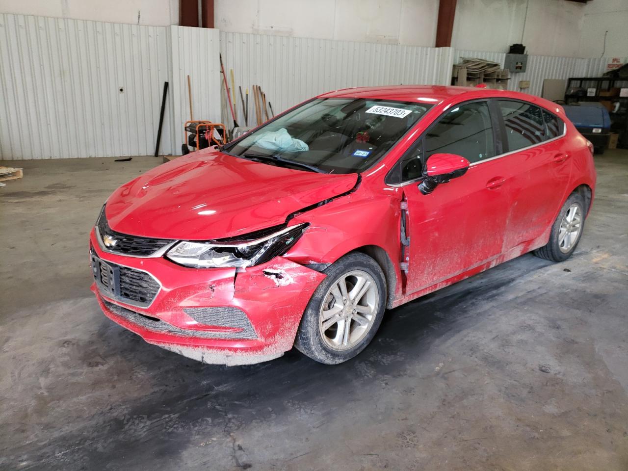 CHEVROLET CRUZE 2018 3g1be6sm0js616068