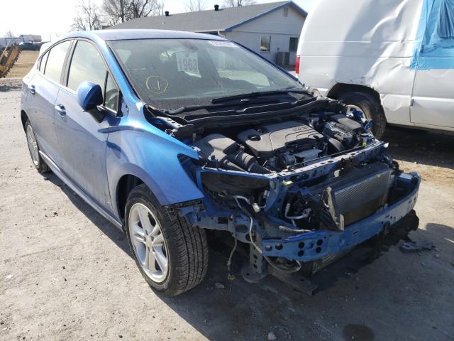 CHEVROLET CRUZE LT 2018 3g1be6sm0js651788