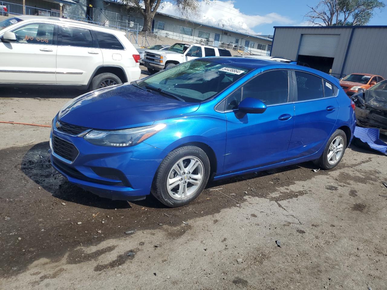 CHEVROLET CRUZE 2018 3g1be6sm1js578124