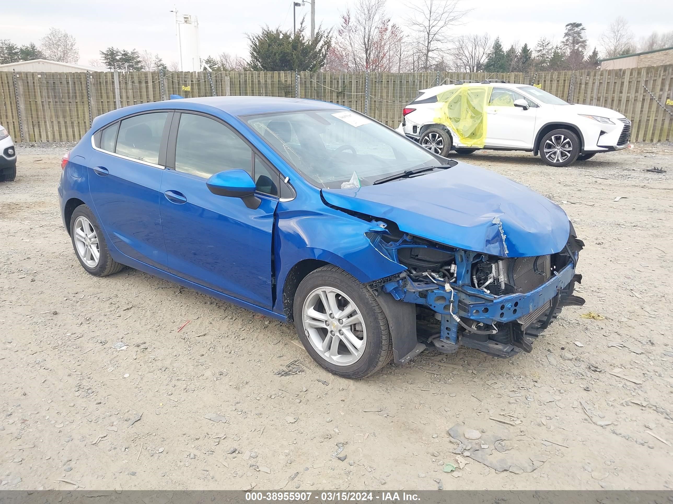 CHEVROLET CRUZE 2017 3g1be6sm2hs541688