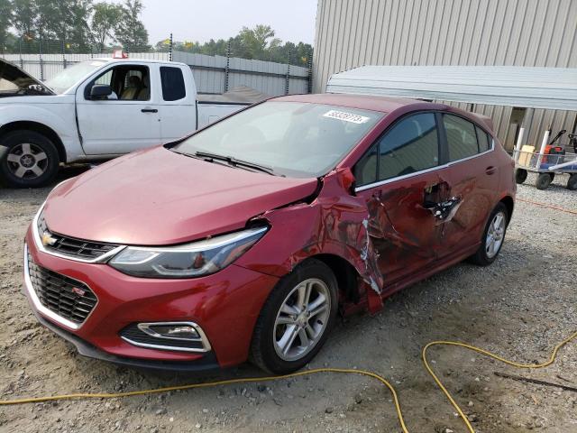 CHEVROLET CRUZE LT 2017 3g1be6sm2hs575274