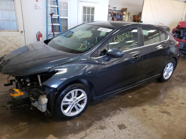 CHEVROLET CRUZE LT 2017 3g1be6sm2hs615224