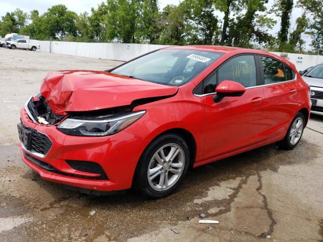 CHEVROLET CRUZE LT 2017 3g1be6sm3hs516010