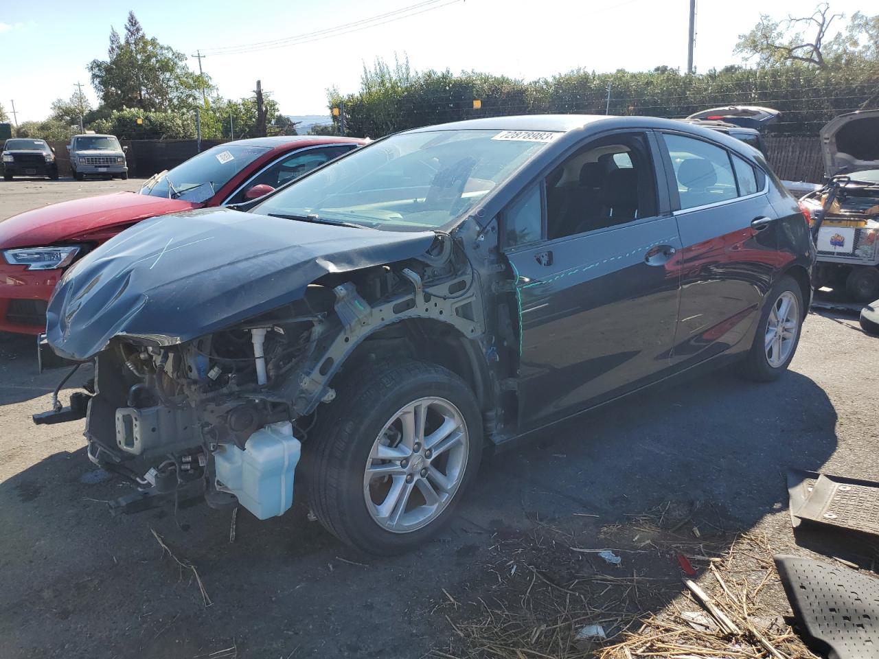 CHEVROLET CRUZE 2017 3g1be6sm3hs533938