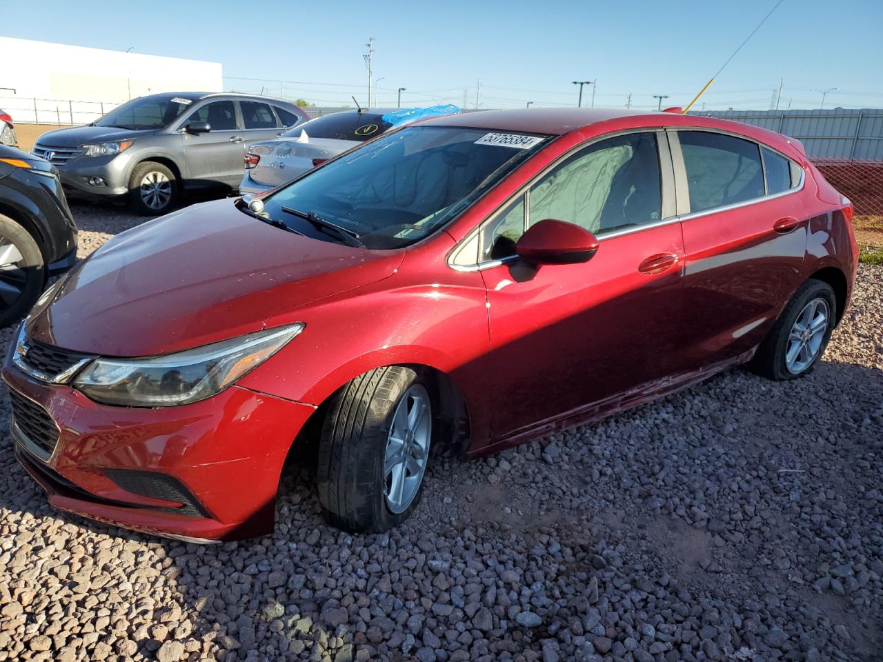 CHEVROLET CRUZE 2017 3g1be6sm3hs548214