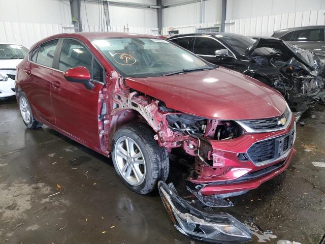 CHEVROLET CRUZE LT 2017 3g1be6sm3hs555406