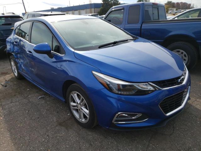 CHEVROLET CRUZE LT 2017 3g1be6sm3hs590723