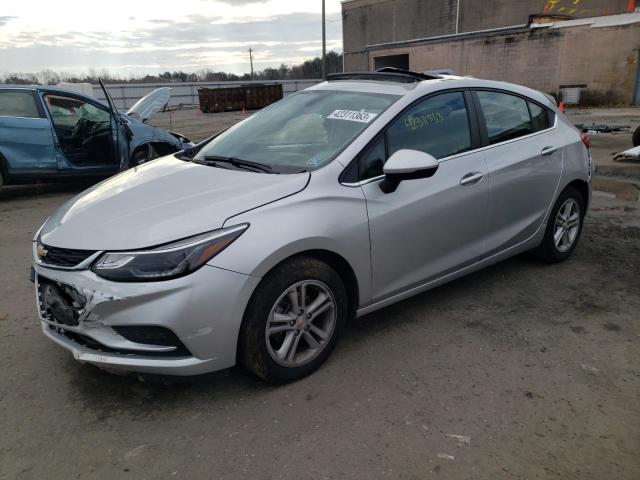 CHEVROLET CRUZE LT 2017 3g1be6sm3hs591211