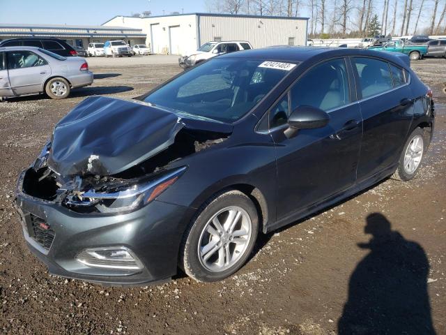 CHEVROLET CRUZE LT 2017 3g1be6sm3hs600358