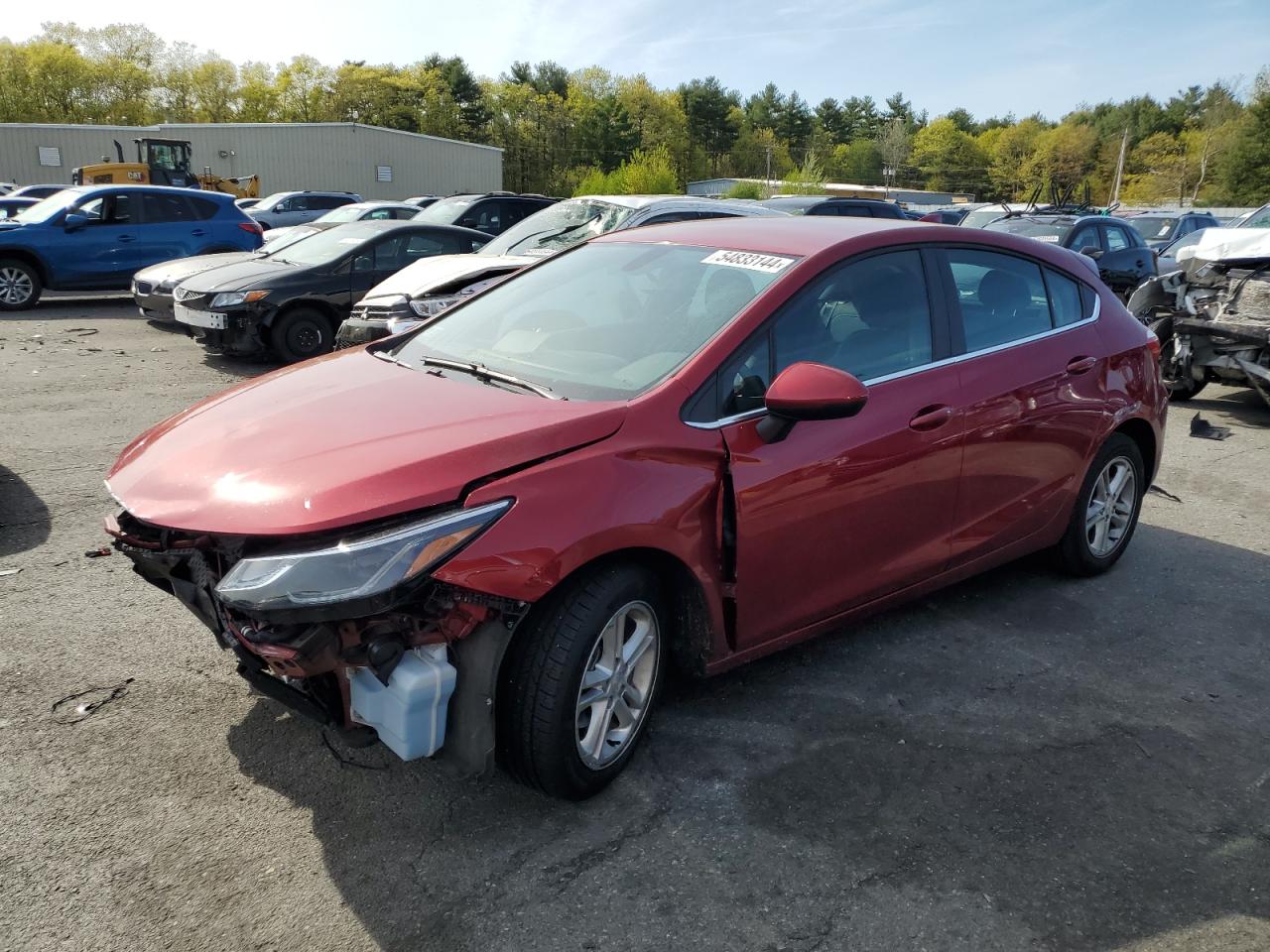 CHEVROLET CRUZE 2018 3g1be6sm3js565200