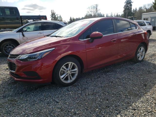 CHEVROLET CRUZE LT 2018 3g1be6sm3js571529