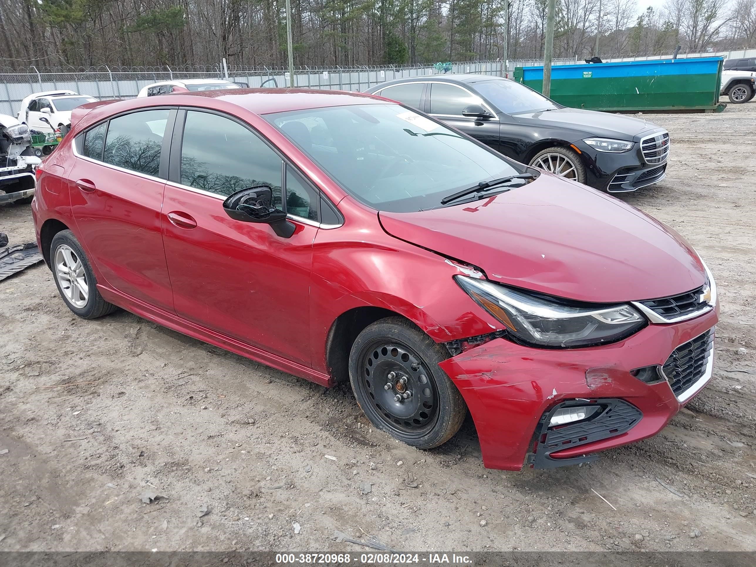 CHEVROLET CRUZE 2018 3g1be6sm3js573331