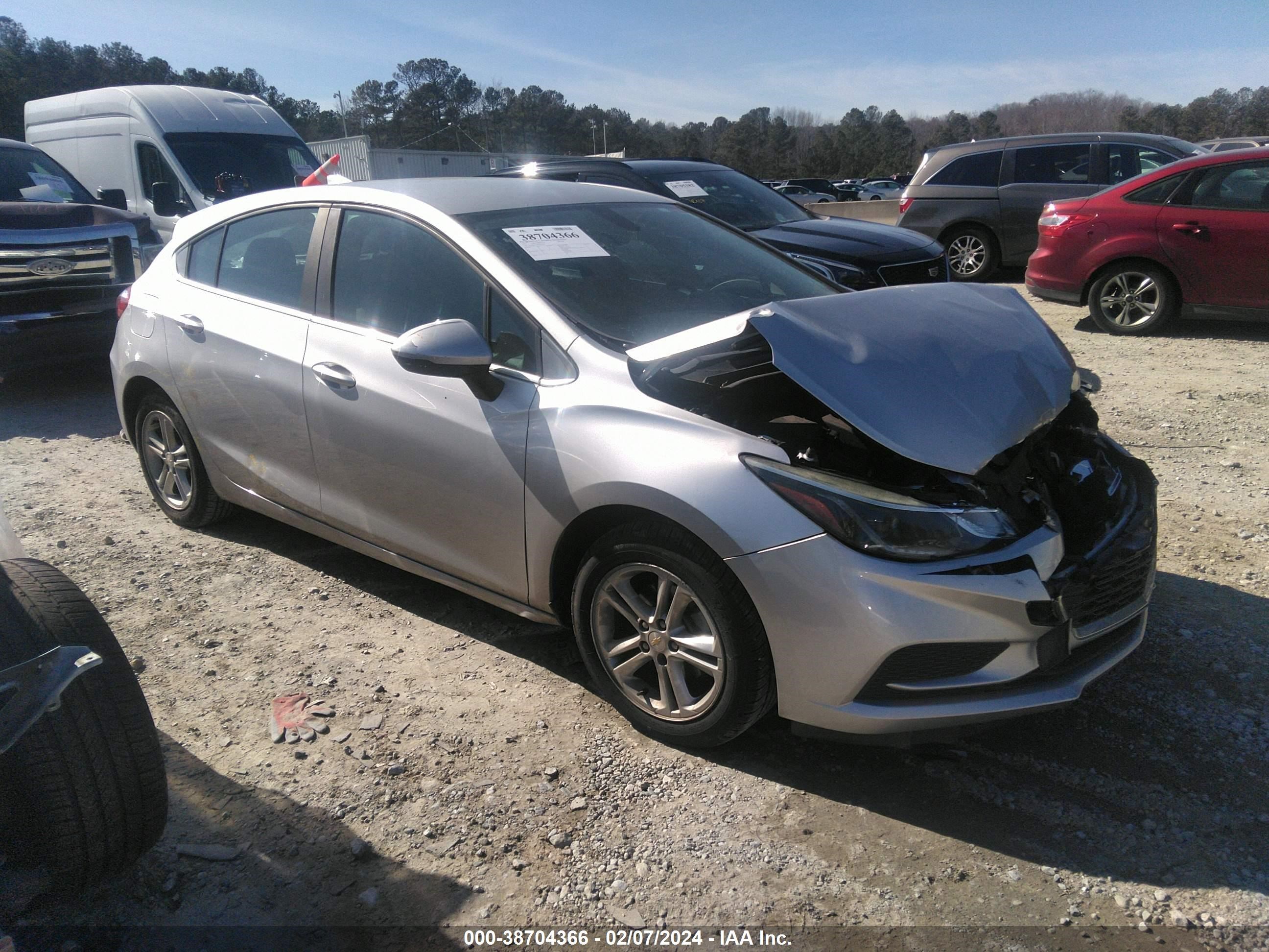 CHEVROLET CRUZE 2017 3g1be6sm4hs510331