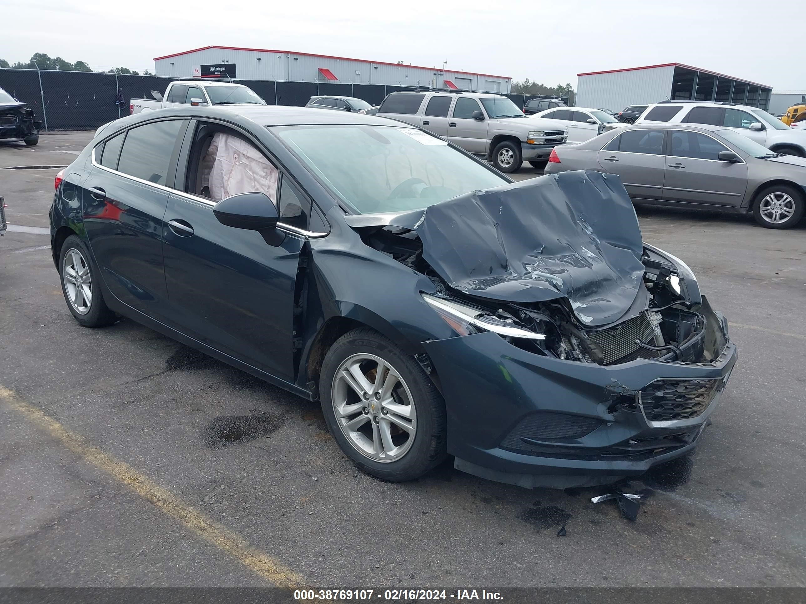 CHEVROLET CRUZE 2017 3g1be6sm4hs582517