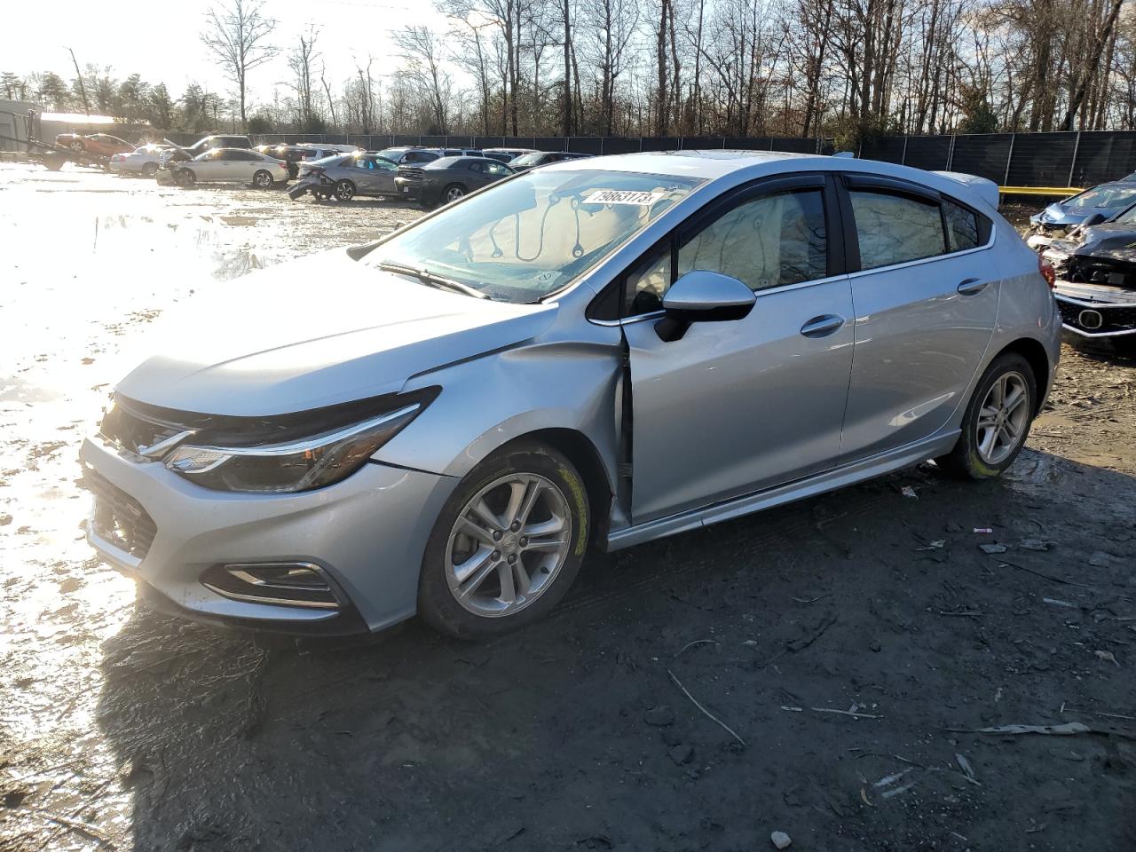 CHEVROLET CRUZE 2017 3g1be6sm4hs605780