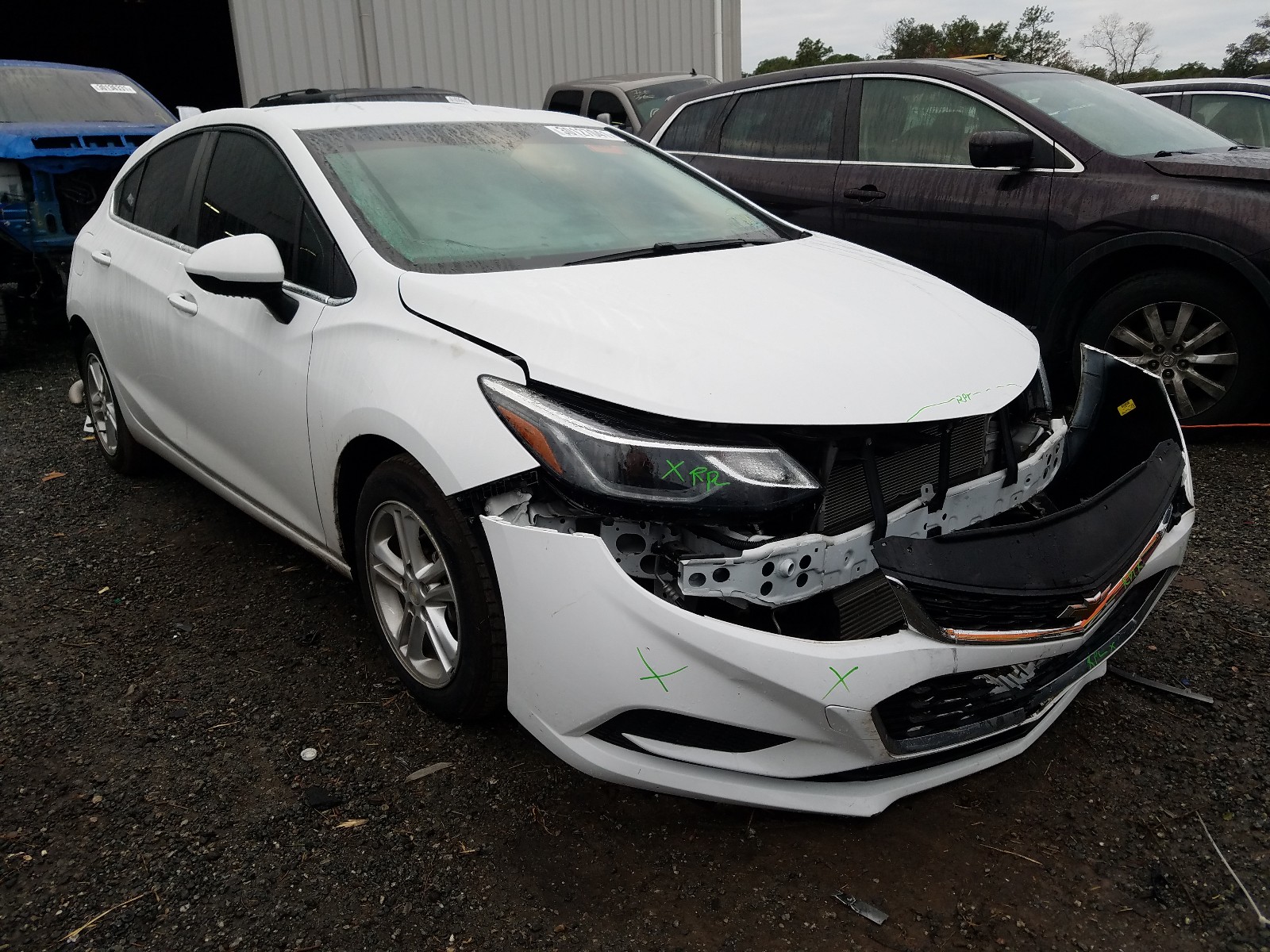 CHEVROLET CRUZE LT 2017 3g1be6sm4hs611322