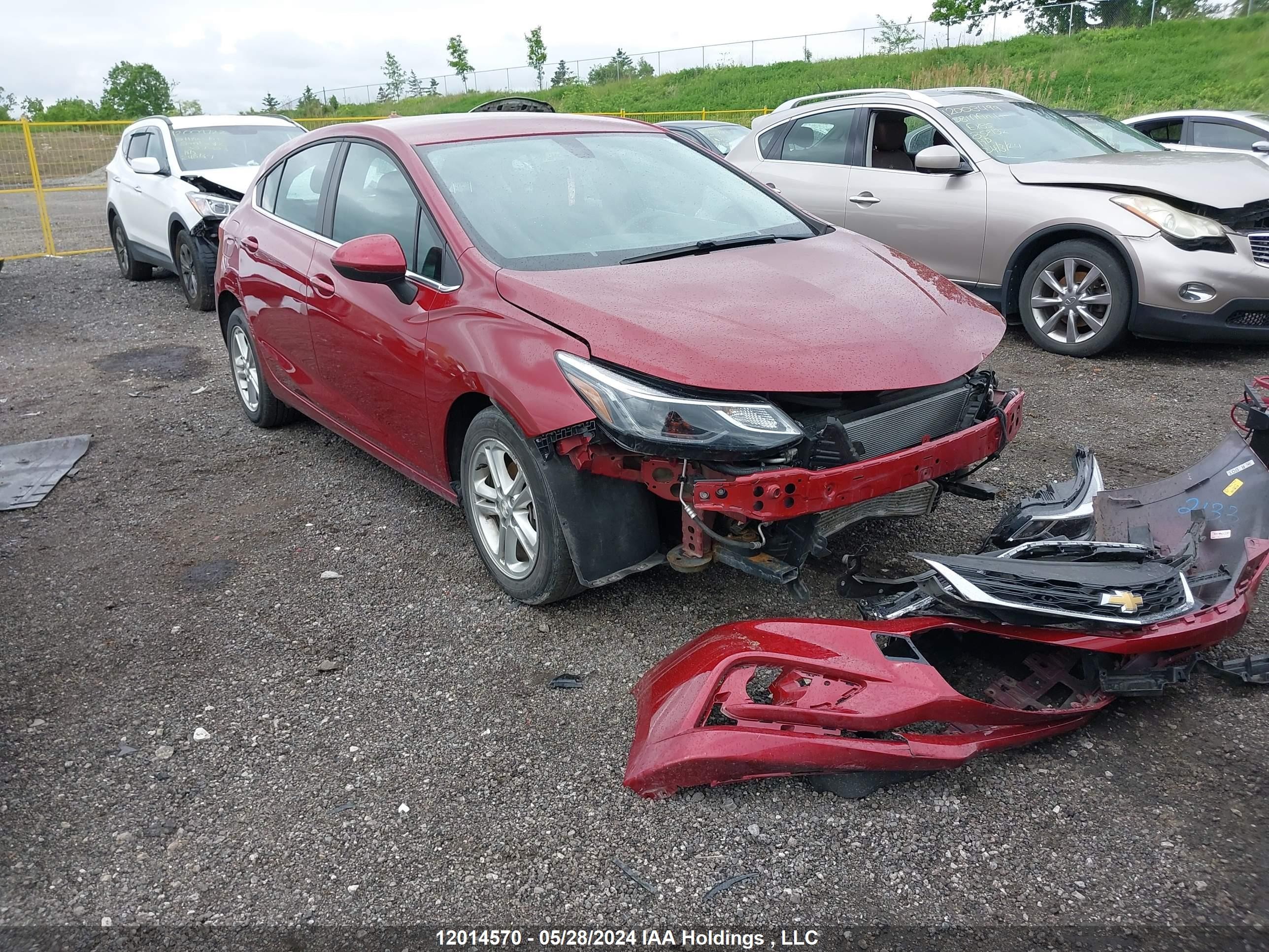 CHEVROLET CRUZE 2018 3g1be6sm4js611293