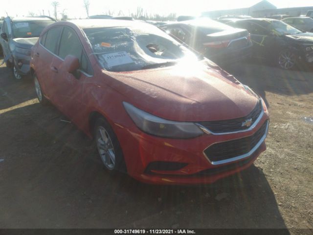 CHEVROLET CRUZE 2018 3g1be6sm4js650630