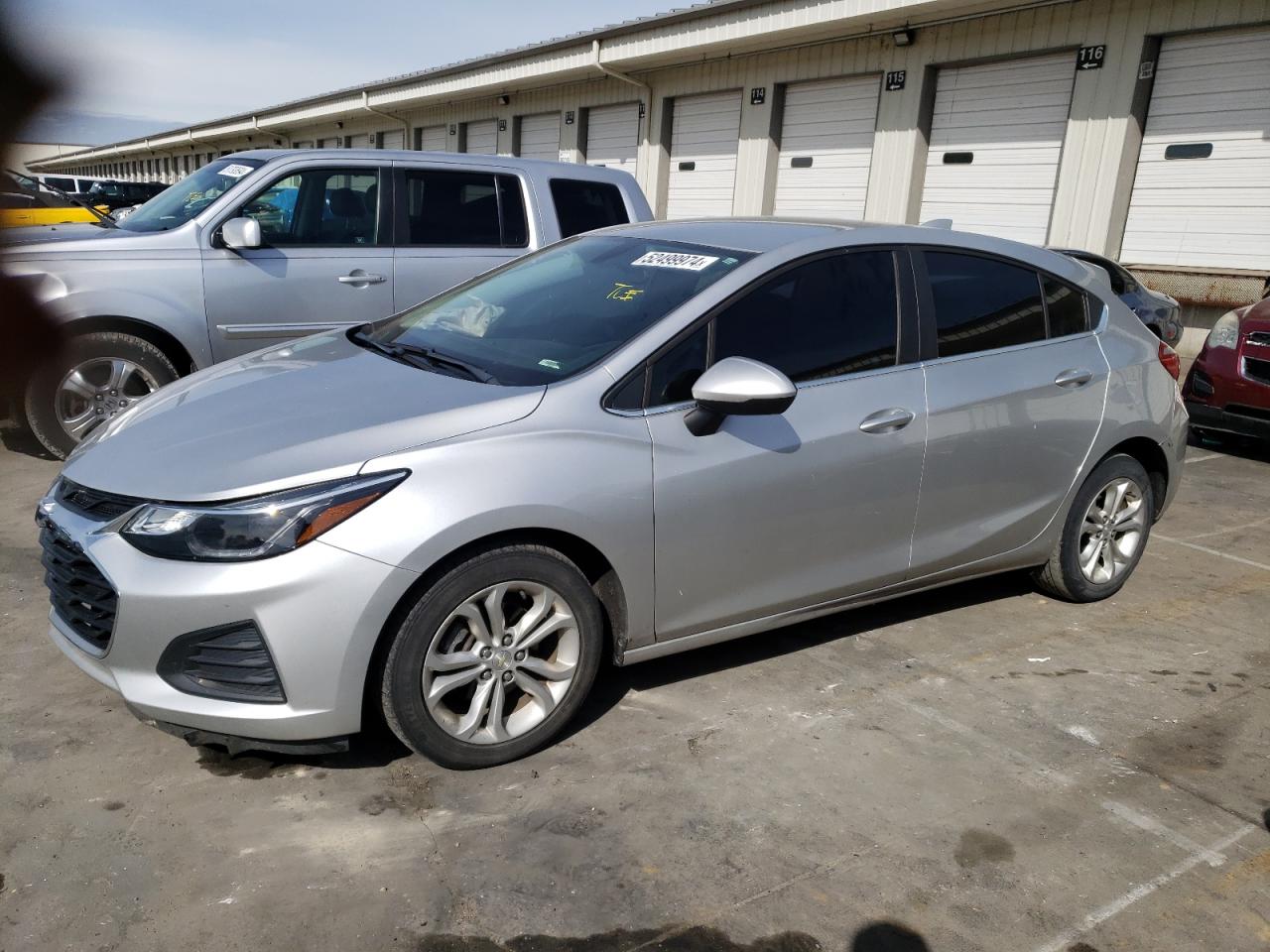 CHEVROLET CRUZE 2019 3g1be6sm4ks581472