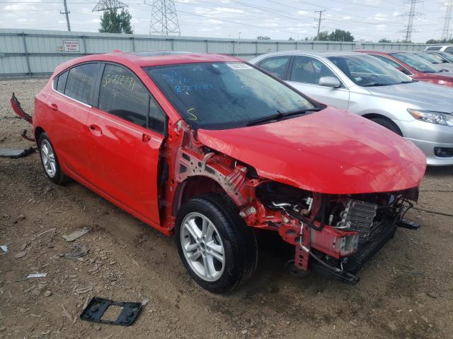 CHEVROLET CRUZE LT 2017 3g1be6sm5hs516767