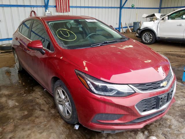 CHEVROLET CRUZE LT 2017 3g1be6sm5hs555228