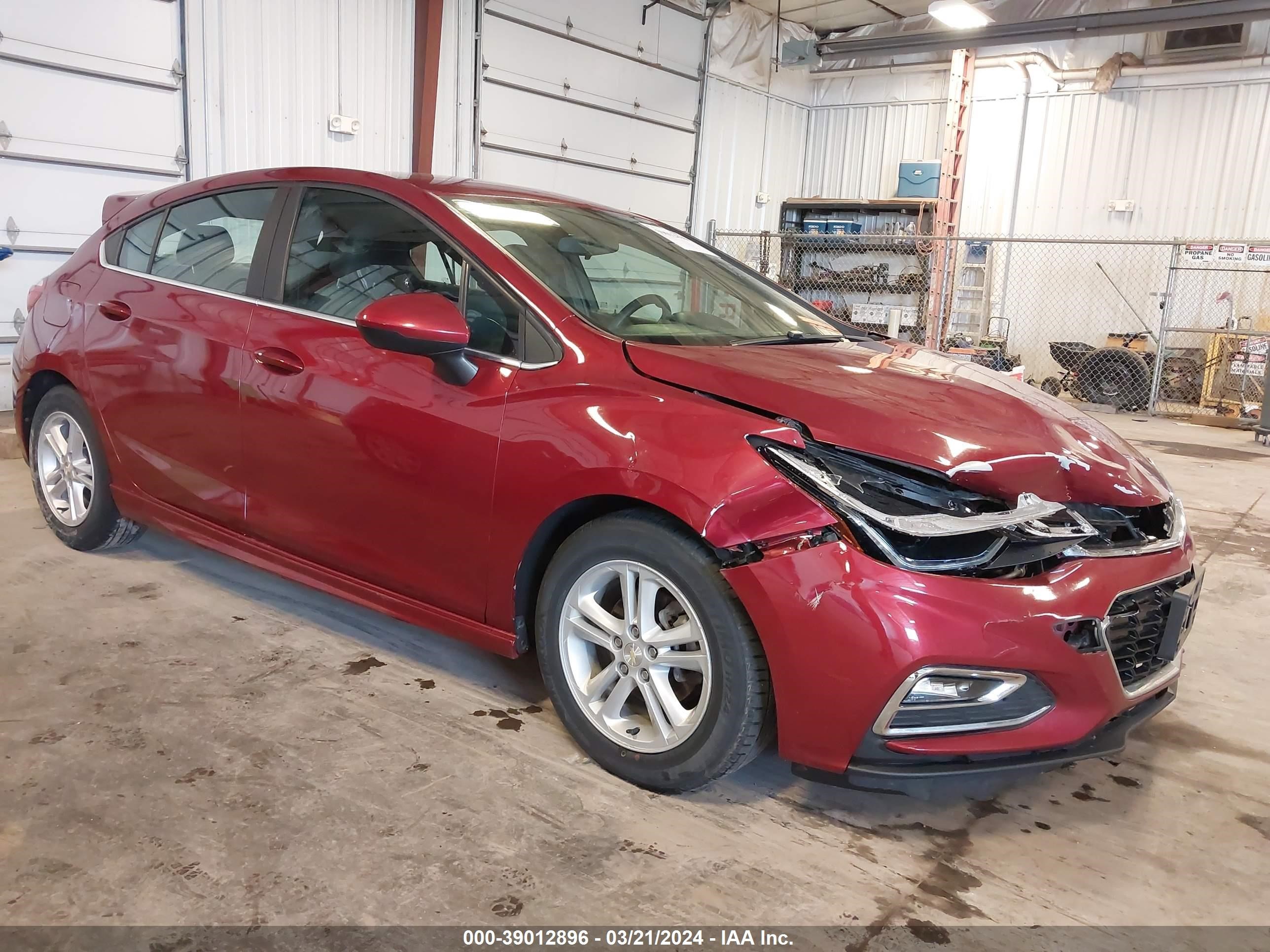 CHEVROLET CRUZE 2017 3g1be6sm5hs564866