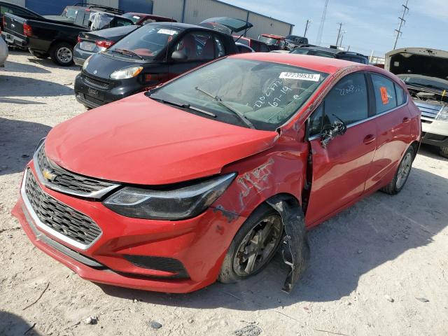 CHEVROLET CRUZE LT 2017 3g1be6sm5hs609594