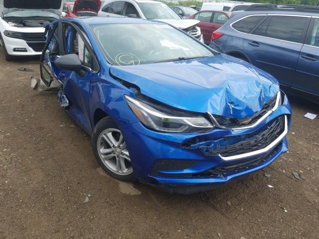 CHEVROLET CRUZE LT 2017 3g1be6sm6hs516647