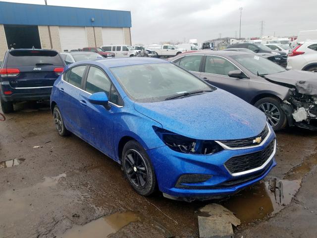 CHEVROLET CRUZE LT 2017 3g1be6sm6hs519337