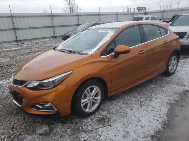 CHEVROLET CRUZE LT 2017 3g1be6sm6hs536140