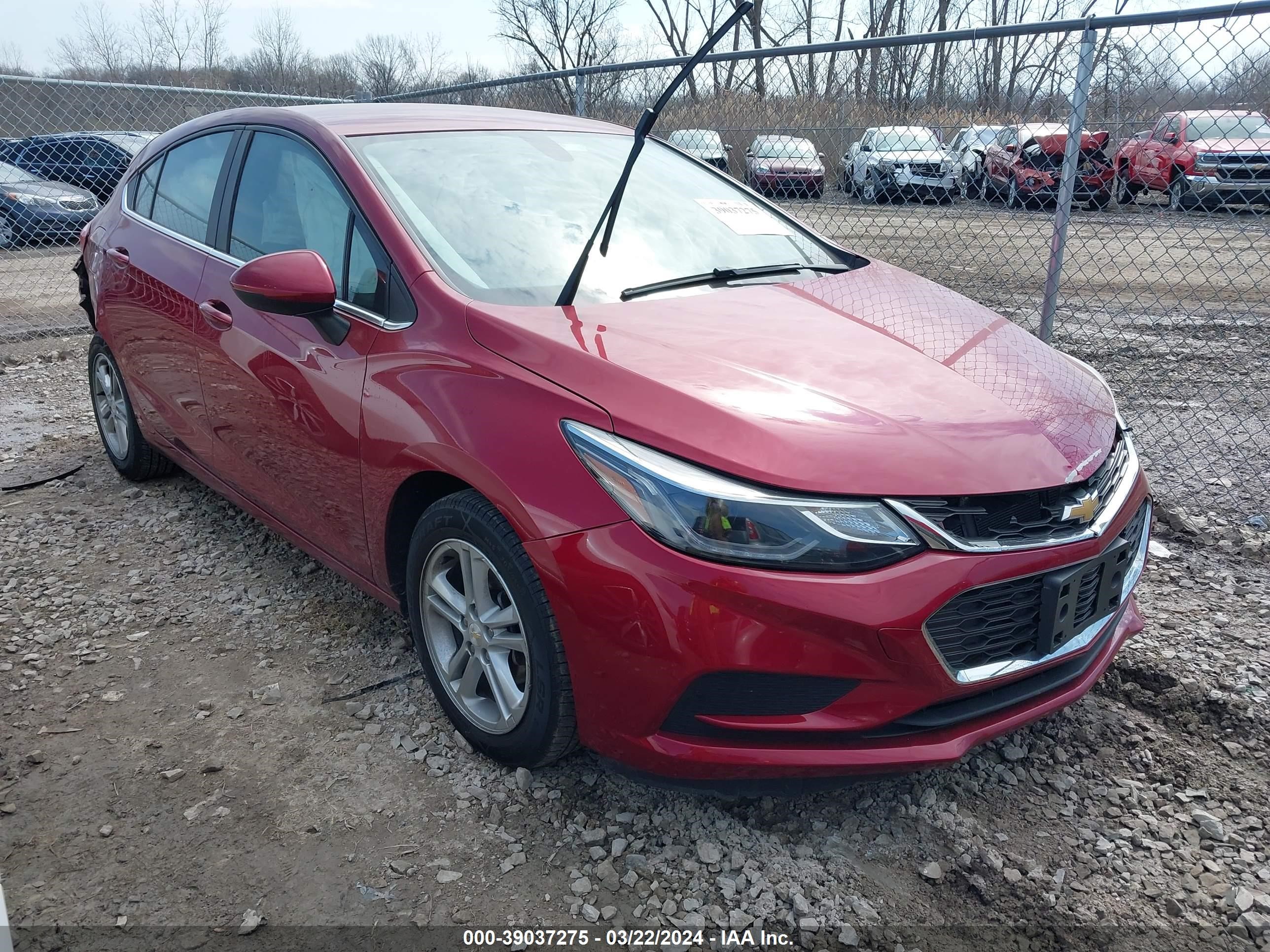 CHEVROLET CRUZE 2017 3g1be6sm6hs570949