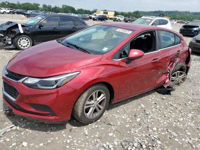 CHEVROLET CRUZE LT 2017 3g1be6sm6hs615596