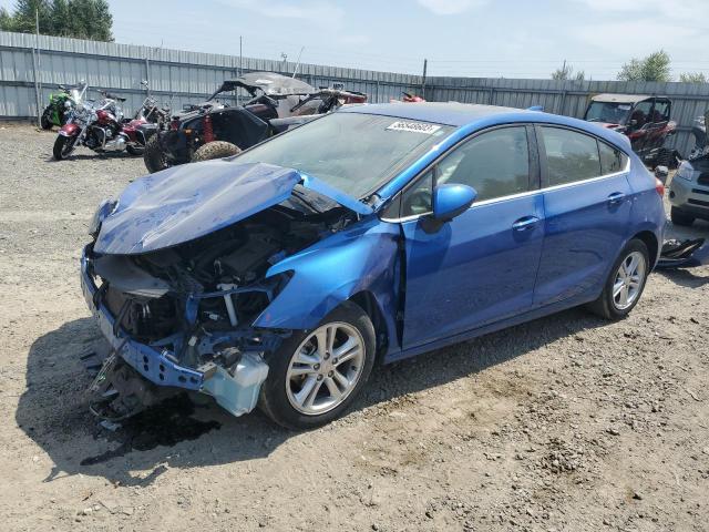 CHEVROLET CRUZE LT 2018 3g1be6sm6js653352