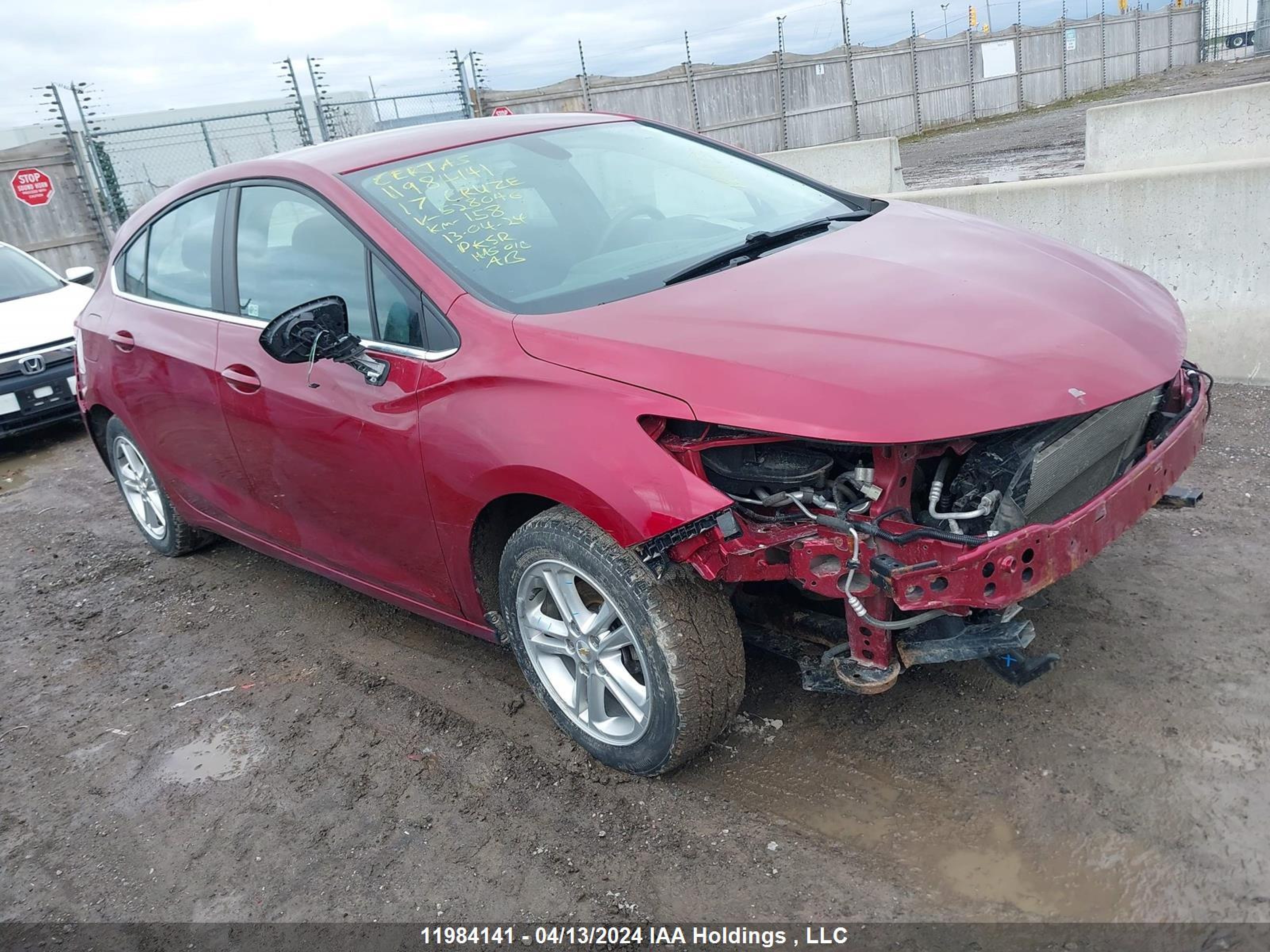 CHEVROLET CRUZE 2017 3g1be6sm7hs528046