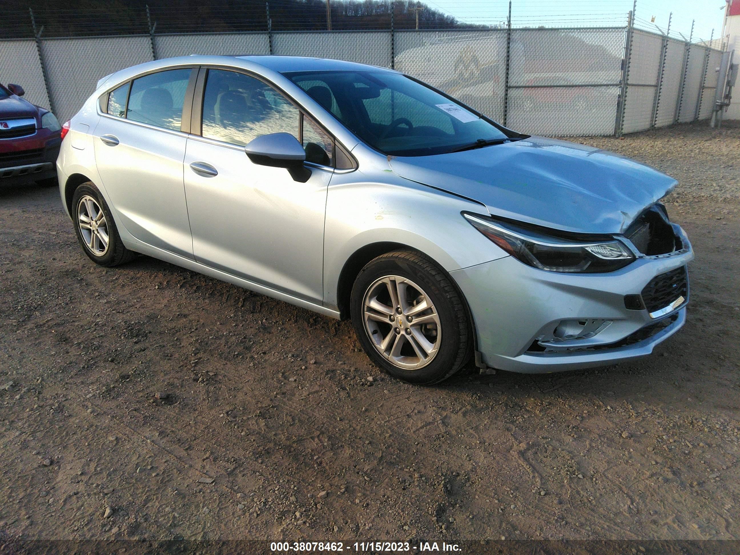 CHEVROLET CRUZE 2017 3g1be6sm7hs570068