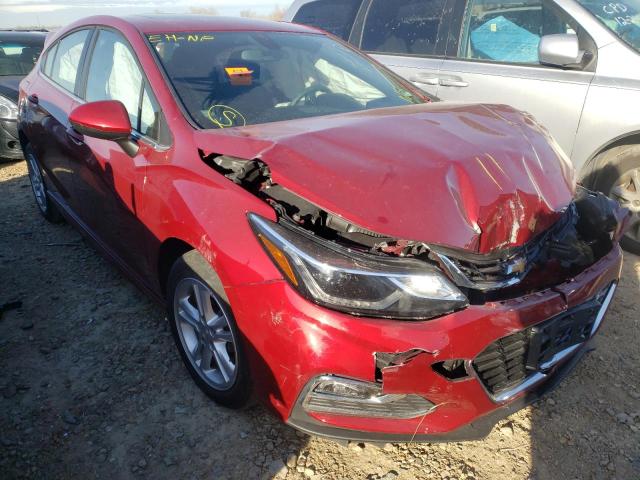 CHEVROLET CRUZE LT 2017 3g1be6sm7hs587887