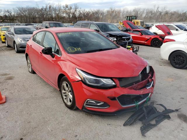 CHEVROLET CRUZE LT 2018 3g1be6sm7js600241