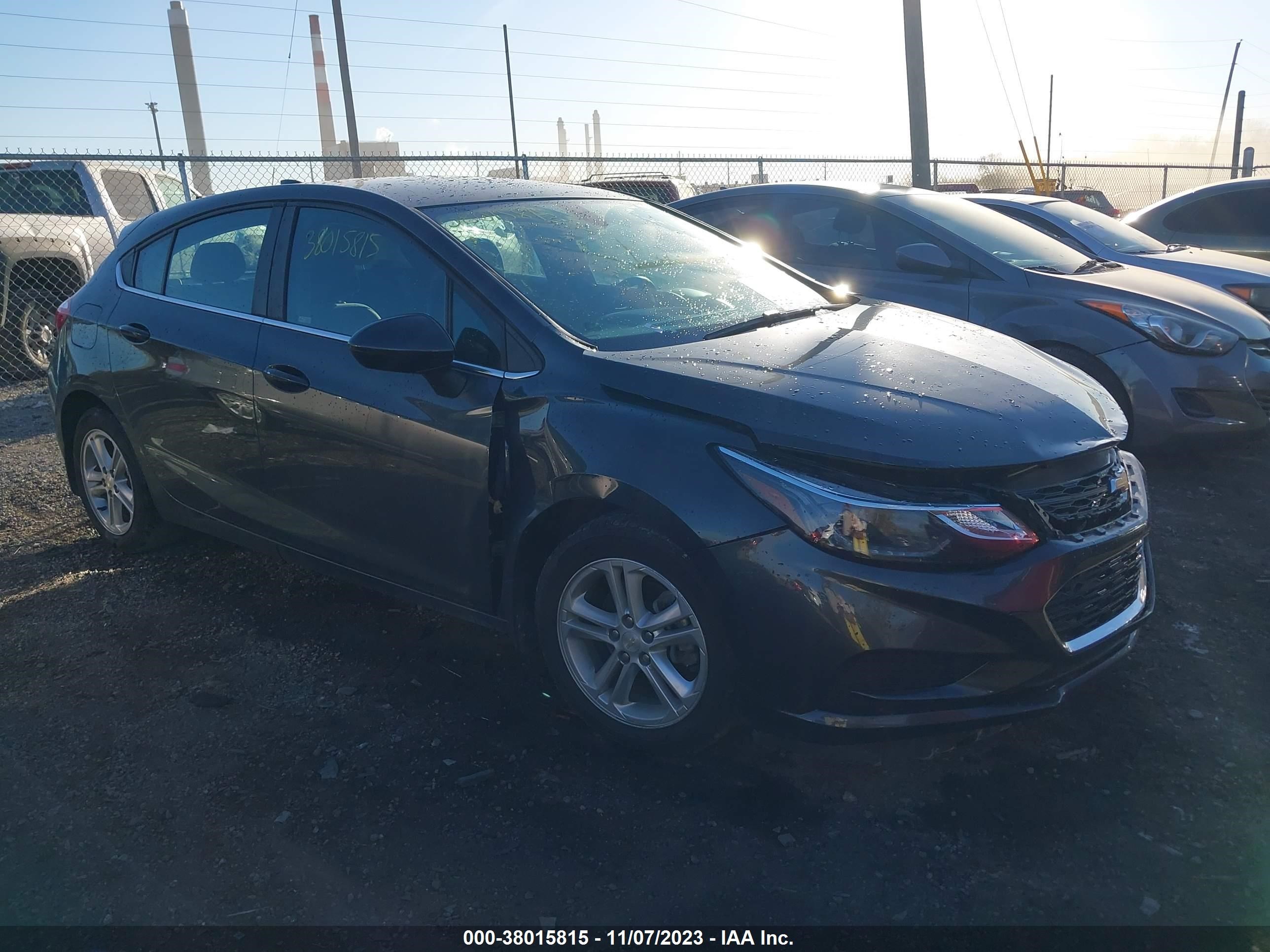 CHEVROLET CRUZE 2017 3g1be6sm8hs583220