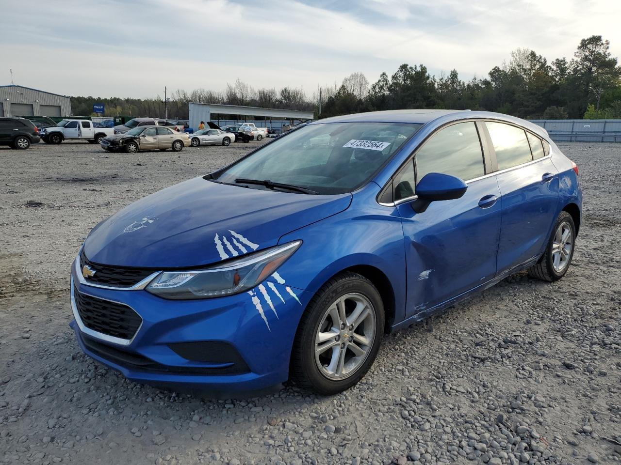 CHEVROLET CRUZE 2018 3g1be6sm8js568657