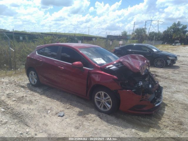 CHEVROLET CRUZE 2018 3g1be6sm8js649447