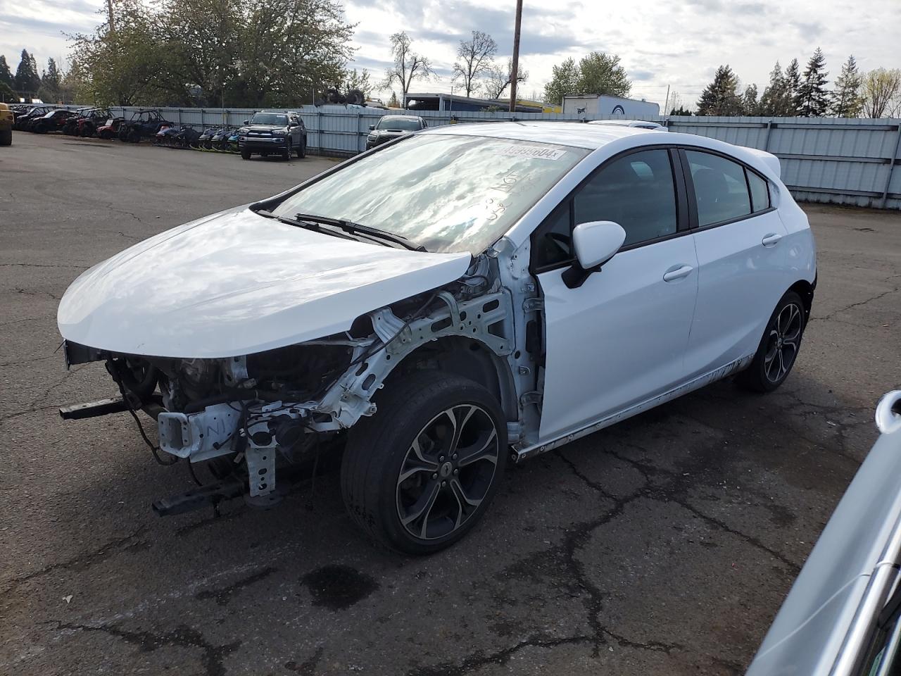 CHEVROLET CRUZE 2019 3g1be6sm8ks607698