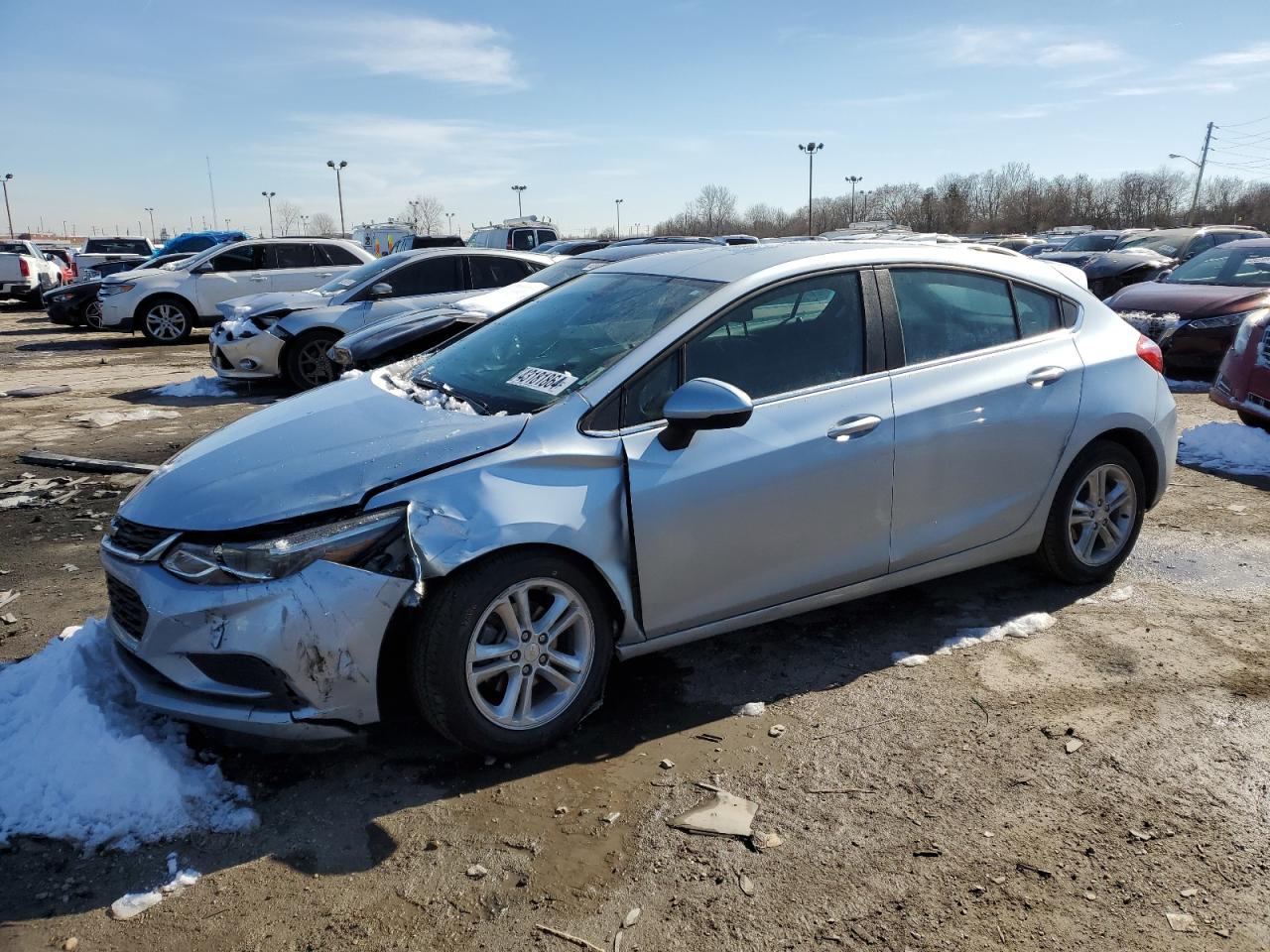 CHEVROLET CRUZE 2018 3g1be6sm9js593437