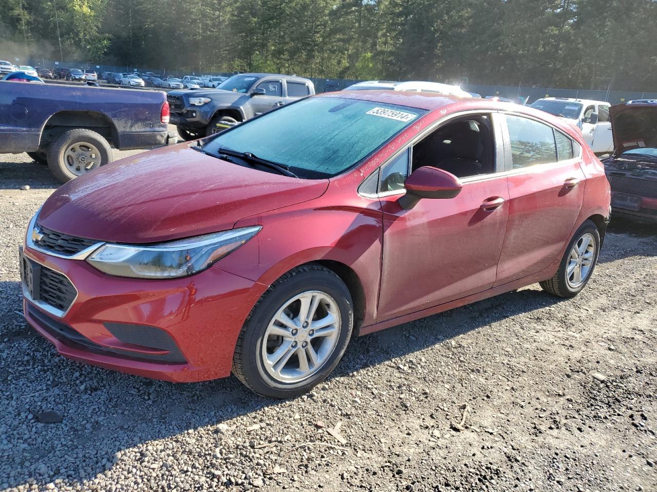 CHEVROLET CRUZE 2018 3g1be6sm9js653653