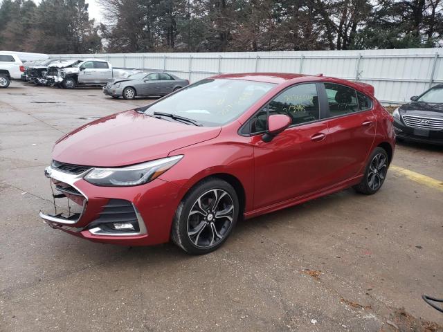 CHEVROLET CRUZE LT 2019 3g1be6sm9ks606186