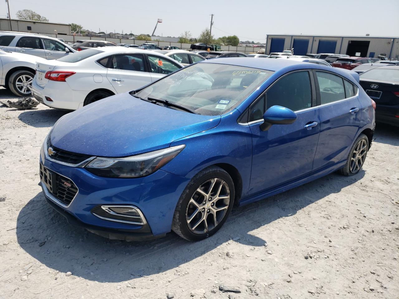 CHEVROLET CRUZE 2017 3g1be6smxhs544144