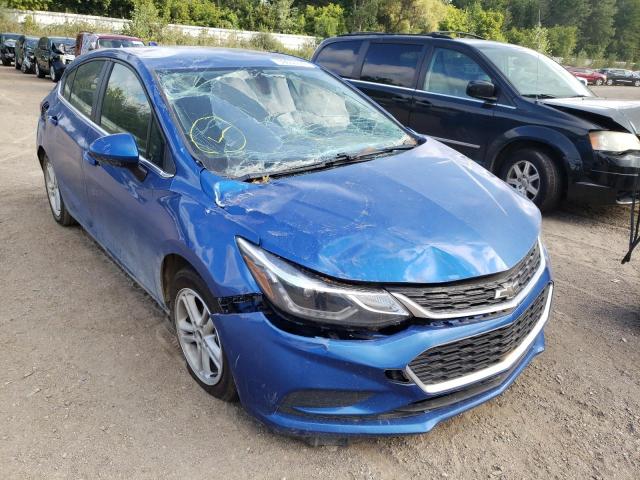 CHEVROLET CRUZE LT 2017 3g1be6smxhs558531