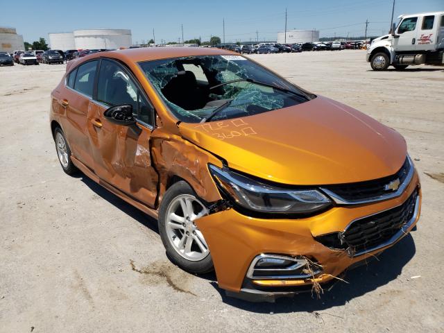 CHEVROLET CRUZE LT 2017 3g1be6smxhs580206