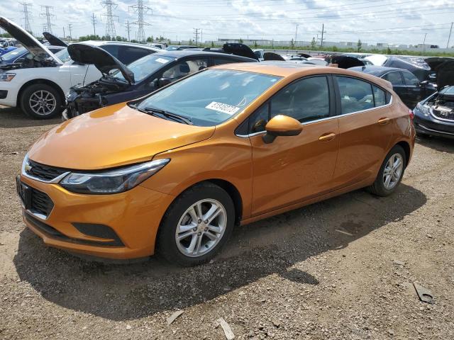 CHEVROLET CRUZE LT 2017 3g1be6smxhs585485