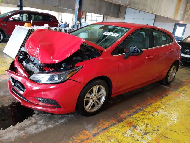 CHEVROLET CRUZE LT 2018 3g1be6smxjs588344